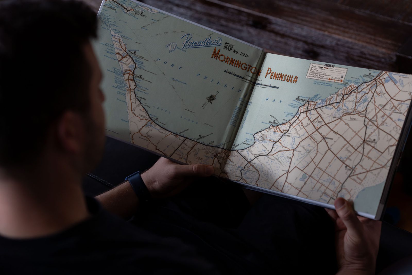 Mornington Peninsula map spread