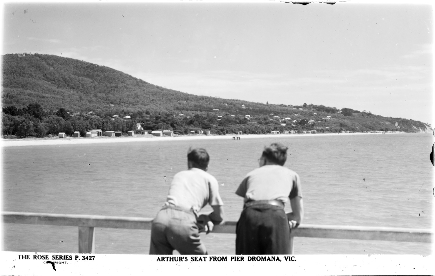 Anon (1920-1954) Arthur’s Seat From Pier Dromana, Vic