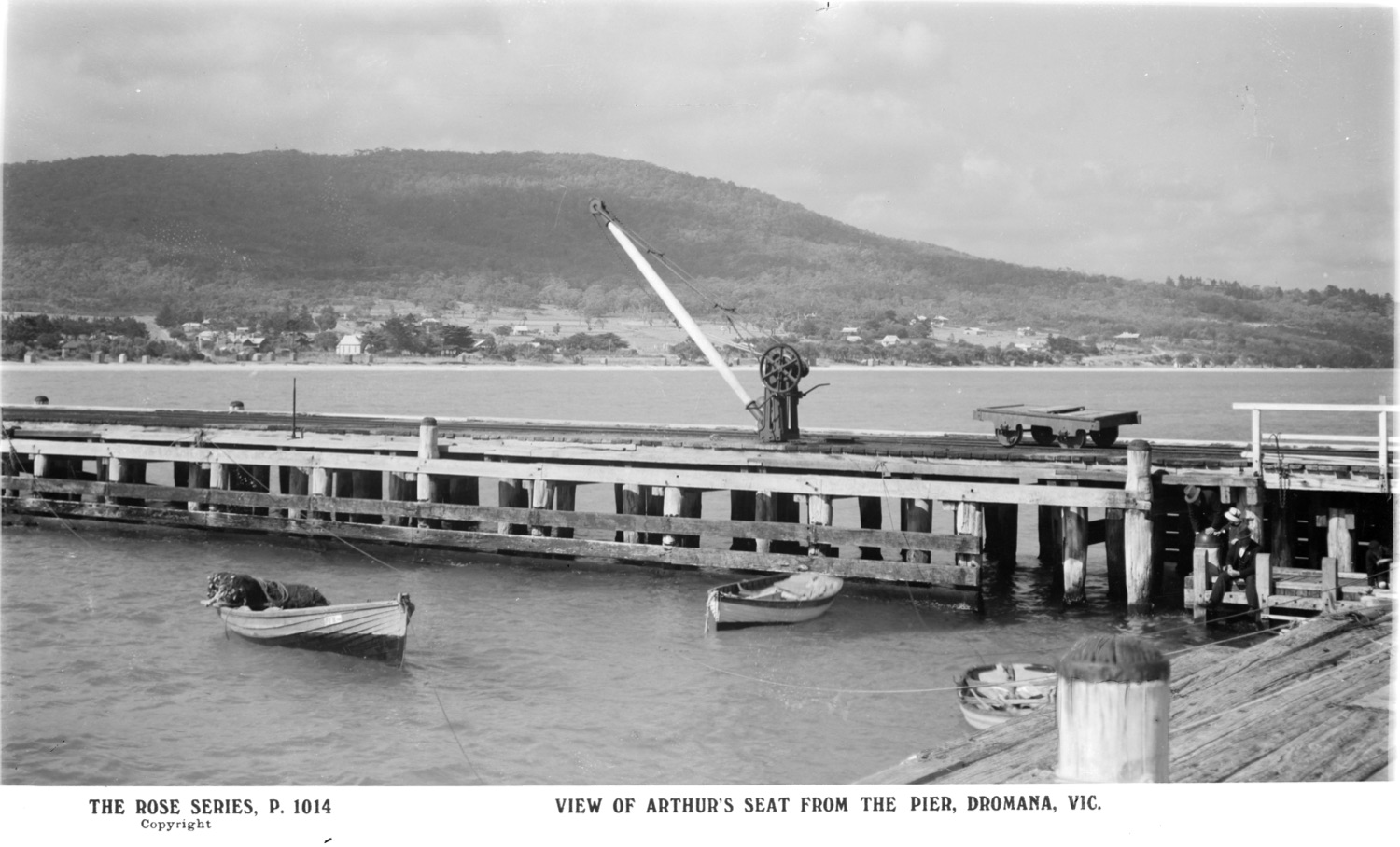 Anon (1920-1954) View Of Arthur’s Seat From The Pier, Dromana, Vic